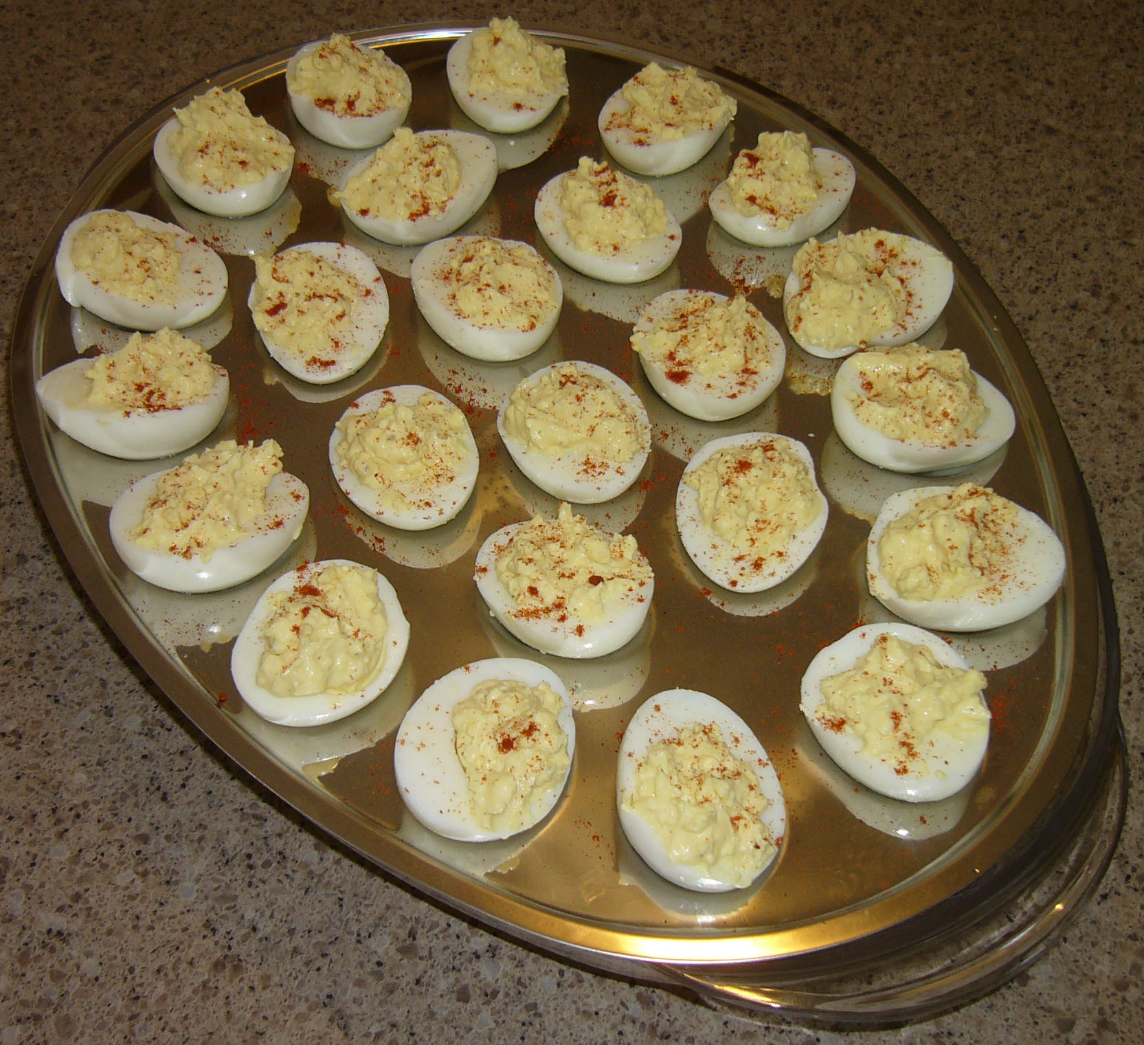 deviled eggs