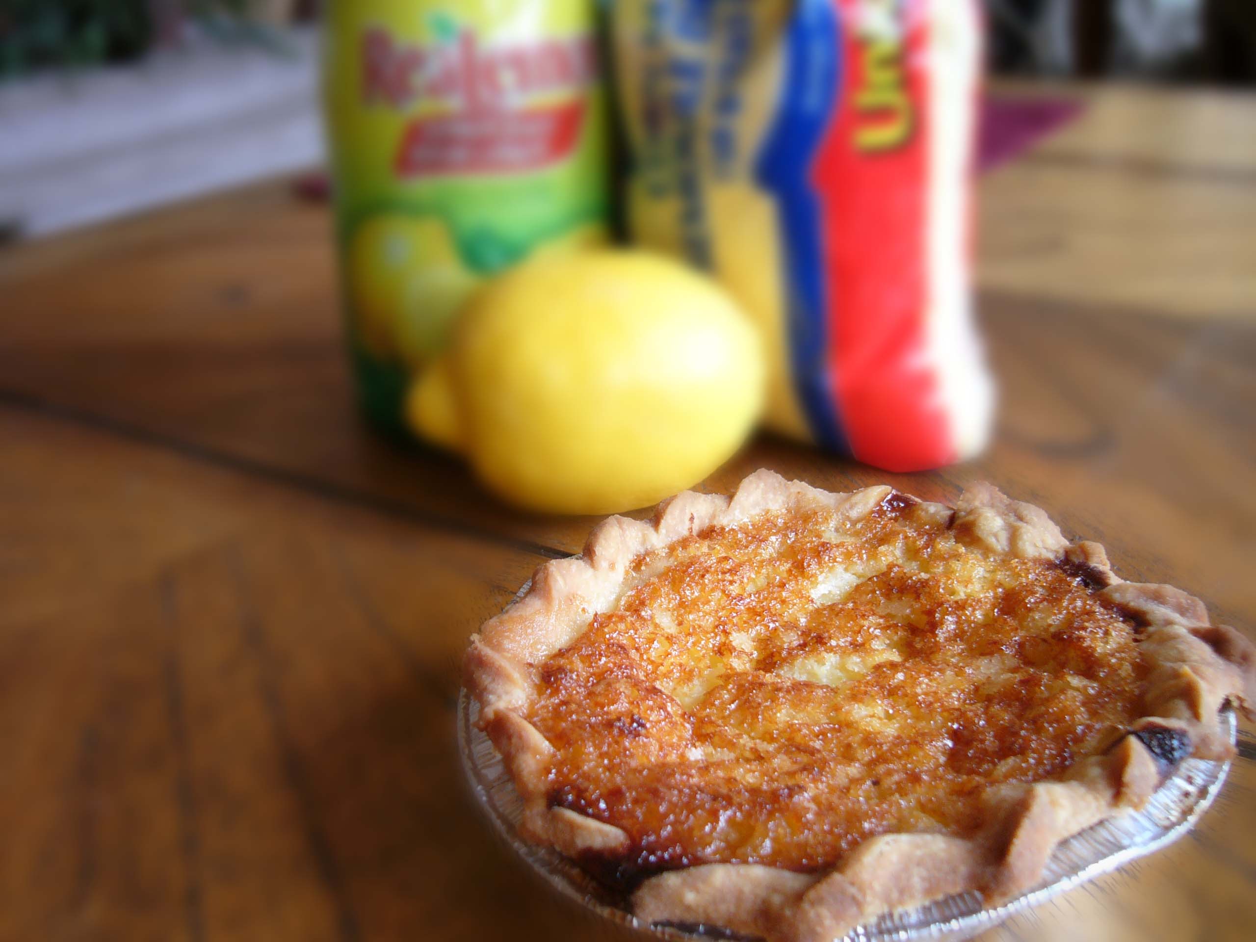 lemon chess pie