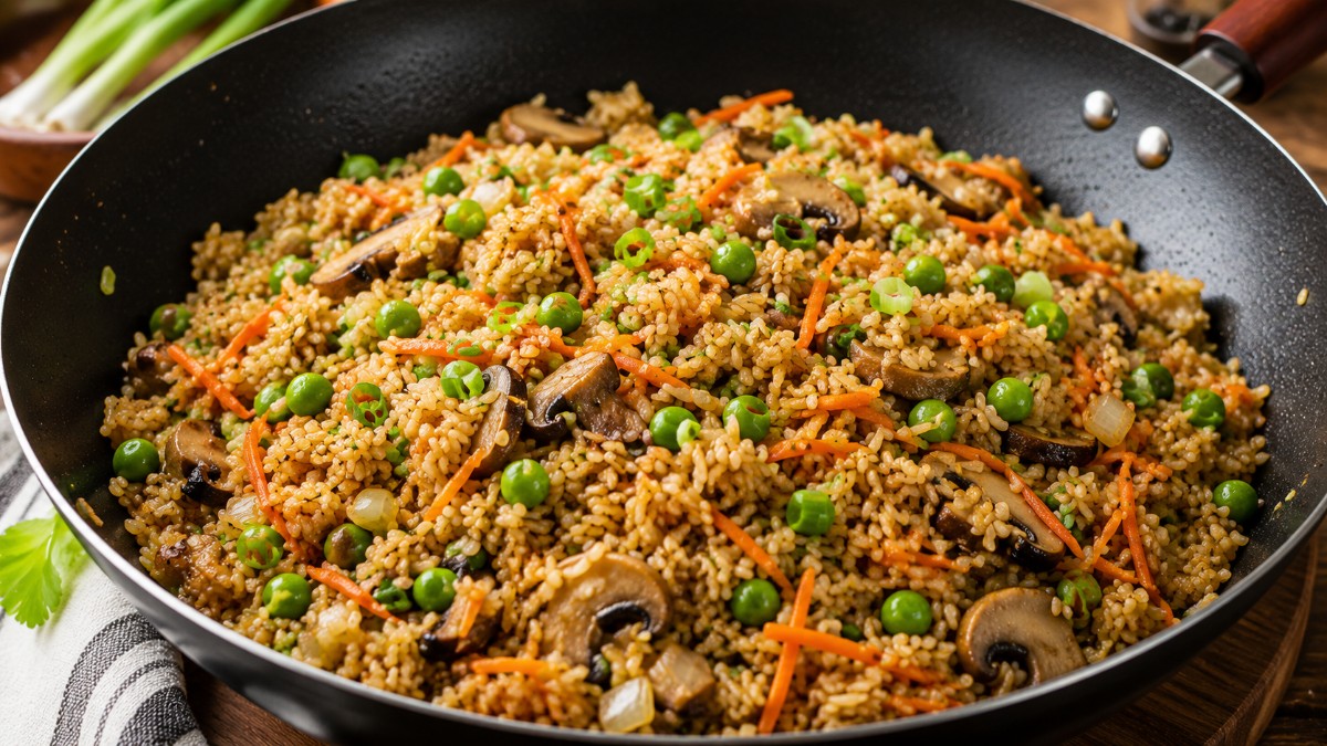 Fried Brown Rice