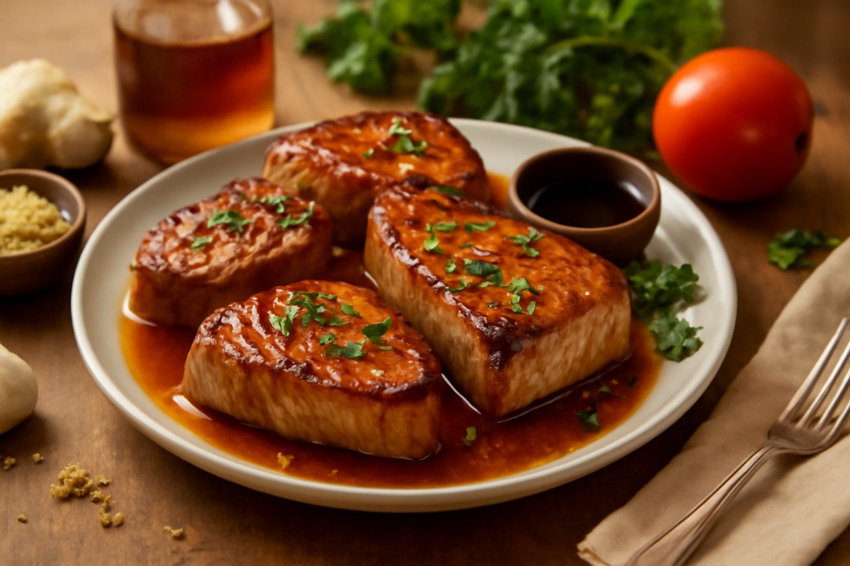 Grilled Glazed Tuna Steaks