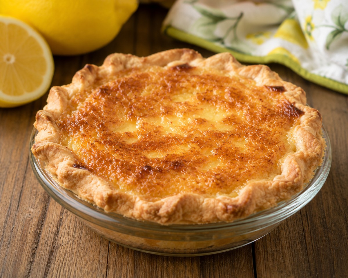 Lemon Chess Pie