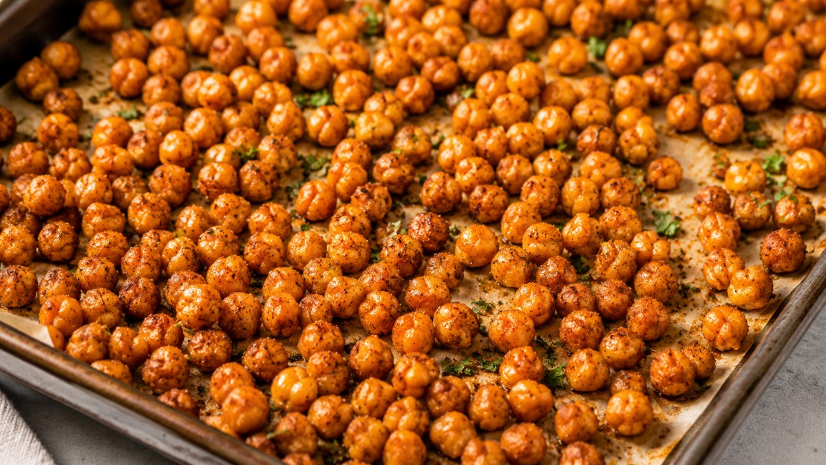 Homemade Crispy Chickpeas