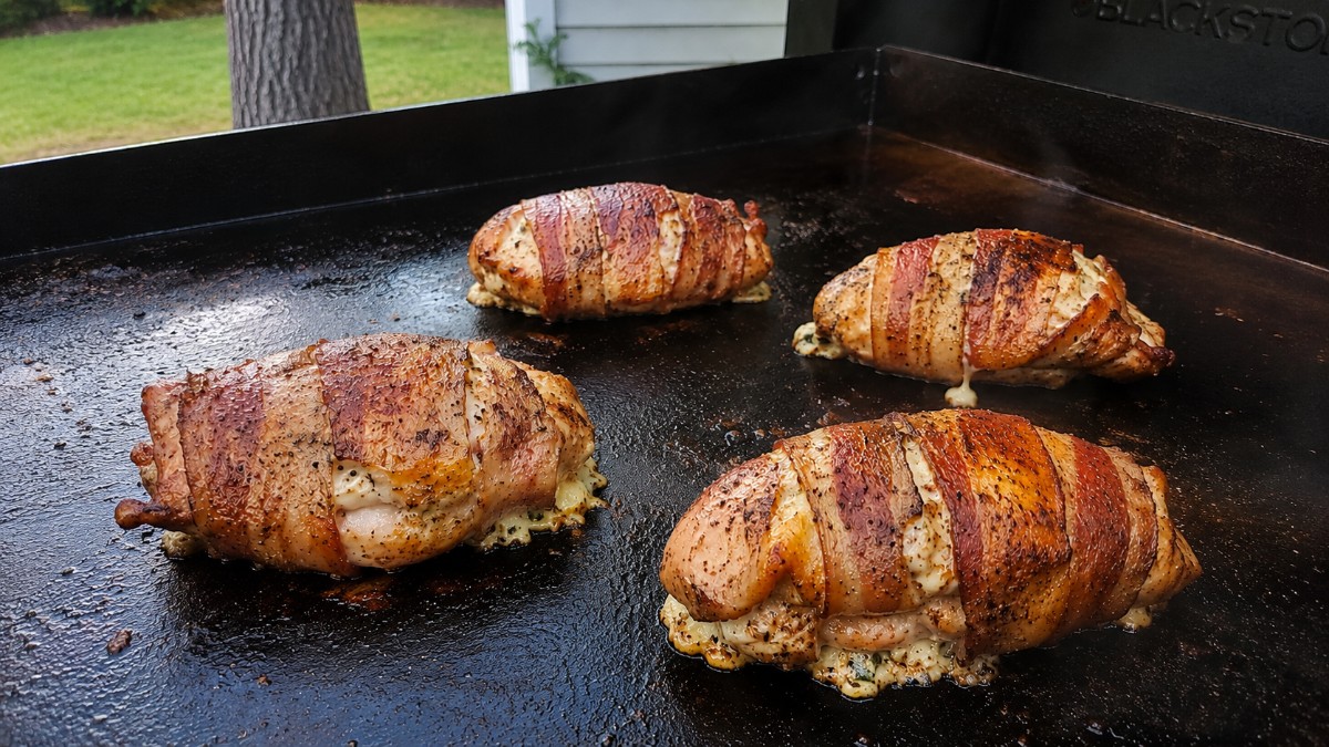 Bacon-Wrapped Stuffed Chicken